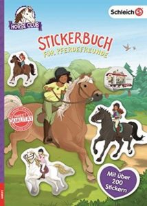 Cover Stickerbuch für Pferdefreunde